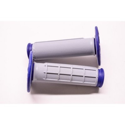 Мото грипсы Renthal MX Dual Compound Grips Dia/Waf Blue Мото грипсы Renthal MX Dual Compound Grips Dia/Waf Blue