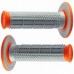 Мото грипсы Renthal MX Dual Compound Grips Tapered Dia/Waf Blue