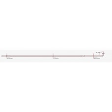 Спицы изогнутые DT Swiss Competition Race Standard 2.0 / 1.6 / 2.0 mm x 288mm (Черный) х100шт
