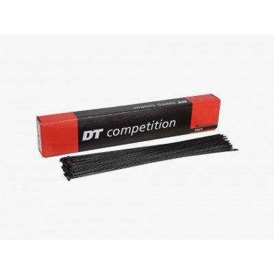 Спицы изогнутые DT Swiss Competition Standard 1.8/1.6mm x 291mm black х100шт