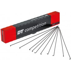 Спицы изогнутые DT Swiss Competition black 2.0 / 1.8 x 258 mm х100шт