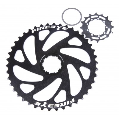 Звезда расширитель кассеты FireEye 40T + 16T черный