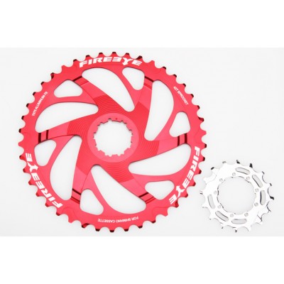 Звезда расширитель кассеты FireEye 40T + 16T красный