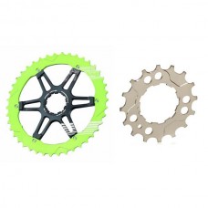 Сменная звезда задняя MTB Fouriers Shimano 10ск., алю 42Т+сталь 16Т, черн. Сменная звезда задняя MTB Fouriers Shimano 10ск., алю 42Т+сталь 16Т, черн.
