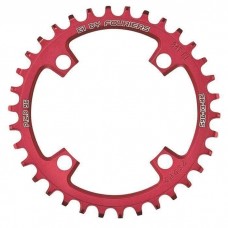 Звезда шатуна передняя MTB Fouriers 96S E1 Full CNC NW, Shimano/pcd96, алю 32Т, черн.