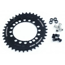 Звезда шатуна передняя MTB Fouriers DX8000 Full CNC NW Oval, Shimano XT/pcd96, алю 34Т, черн.