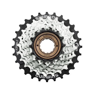 Звезды задние с трещеткой SHIMANO MF - TZ510-7, 14-28, серебр, 7--скоростей