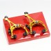 Тормоза шоссе Fouriers Full CNC 210г, алю/титан, с/колодк. SwissStop алю, пер+задн, черн. Тормоза шоссе Fouriers Full CNC 210г, алю/титан, с/колодк. SwissStop алю, пер+задн, черн.