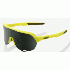 Велосипедные очки Ride 100% S2 - Soft Tact Banana - Grey Green Lens, Colored Lens