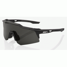 Велосипедные очки Ride 100% SpeedCraft XS - Soft Tact Black - Дымовая линза + прозрачная линза в комплекте