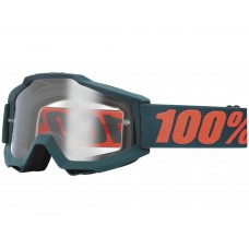 Мото очки 100% ACCURI OTG Goggle Gunmetal - Clear Lens