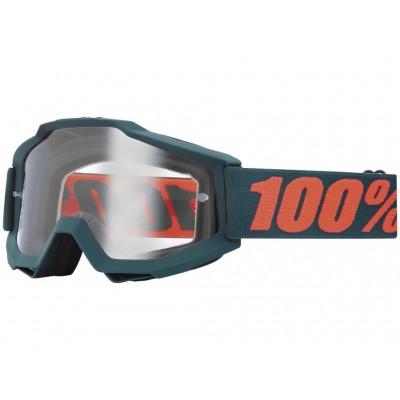 Мото очки 100% ACCURI OTG Goggle Gunmetal - Clear Lens
