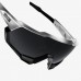 Ride 100% Speedtrap - Matte White/Black - Smoke Lens Ride 100% Speedtrap - Matte White/Black - Smoke Lens
