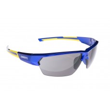 Вело очки   ONRIDE Spok голубой/желтый с линзами  Smoke (Cat.3)