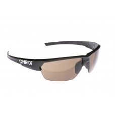 Вело очки ONRIDE Spok матовый черный с линзами Brown (Cat.3)