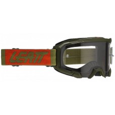 Мото очки LEATT Goggle Velocity 4.5 - Grey 58% [Forest Green]
