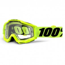 Мото очки 100% ACCURI OTG Goggle Fluo Yellow - Clear Lens