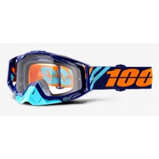 Мото очки Ride 100% RACECRAFT Goggle Calculus Navy - Clear Lens, Clear Lens