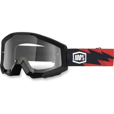 Мото очки 100% STRATA Goggle Slash - Clear Lens 