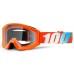 Детские мото очки 100% STRATA JR Goggle Orange - Clear Lens 
