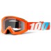 Детские мото очки 100% STRATA JR Goggle Orange - Clear Lens 