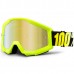 Детские мото очки 100% STRATA JR Goggle Neon Yellow - Clear Lens 