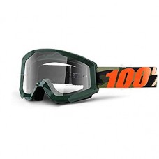 Мото очки 100% STRATA Goggle Huntsitan - Clear Lens