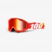 Детские мото очки 100% STRATA JR Goggle Furnace - Clear Lens 