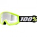 Детские мото очки 100% STRATA MINI Goggle Black - Clear Lens 