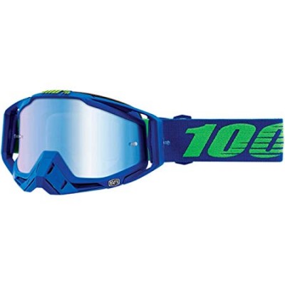 Мото очки 100% RACECRAFT Goggle Dreamflow - Mirror Blue Lens