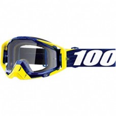 Мото очки Ride 100% RACECRAFT Goggle Bibal/Navy - Clear Lens, Clear Lens