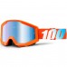 Мото очки 100% STRATA Goggle Orange - Clear Lens