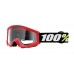 Детские мото очки 100% STRATA MINI Goggle Black - Clear Lens 
