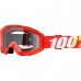 Детские мото очки 100% STRATA JR Goggle Furnace - Clear Lens 