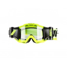 Мото очки Ride 100% ACCURI FORECAST Goggle Fluo Yellow - Clear Lens, Roll-Off