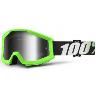 Ride 100% STRATA Goggle Arkon - Mirror Silver Lens, Mirror Lens