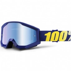Мото очки 100% STRATA Goggle Hope - Mirror Blue Lens, Mirror Lens