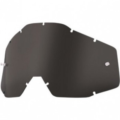 Линза к очкам 100% RACECRAFT/ACCURI/STRATA Replacement Lens Dark Smoke Anti-Fog