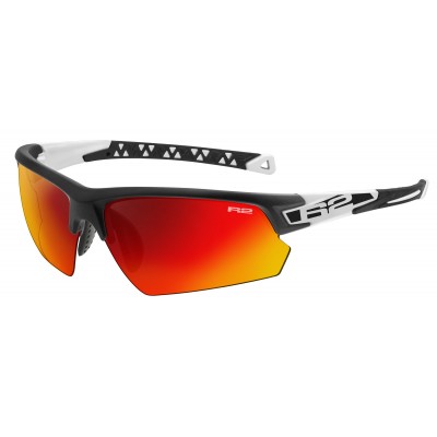 Очки R2 Evo 2020 черно-белые с линзами grey покрытие red black Revo. clear (CAT. 2.0)