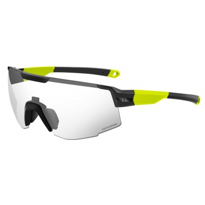 Очки R2 Edge 2020 оправа черно-желтая линзы grey с покрытием red black Revo (CAT. 2)