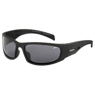 Очки Relax Nargo 2020 оправа черная матовая линза Polarized grey (CAT.3)