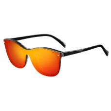 Очки Relax Renell оправа черная линза дымчатая с покрытием REVO FIRE (CAT.3)