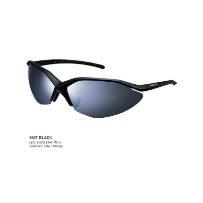 Очки SHIMANO S52-R, черные матовые