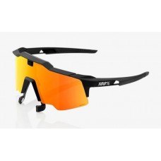 Вело очки Ride 100% SpeedCraft AIR- Soft Tact Black - HiPER Red Multilayer Mirror