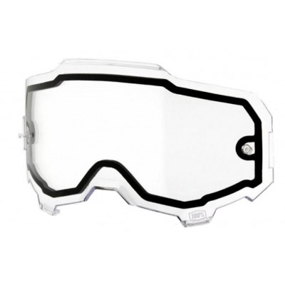 Линза к очкам 100% ARMEGA Replacement Lens DUAL Clear Anti-Fog