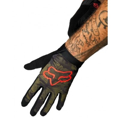 Вело перчатки FOX FLEXAIR ASCENT GLOVE [Olive Green] S