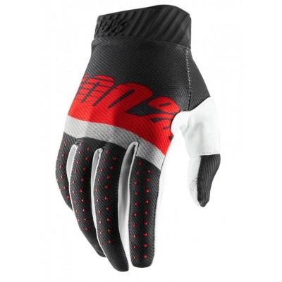 Ride 100% RIDEFIT Glove [Grey/Red]