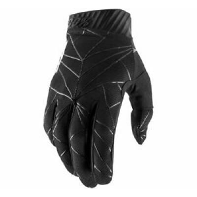 Мото перчатки Ride 100% RIDEFIT Glove Black/White
