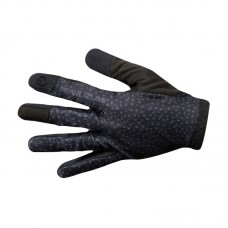 Перчатки женские PEARL iZUMi DIVIDE длинные пальцы, черные, размер S