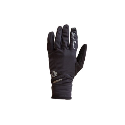 Перчатки женские PEARL iZUMi SELECT SOFTSHELL LITE длинные пальцы, черный, разм. L